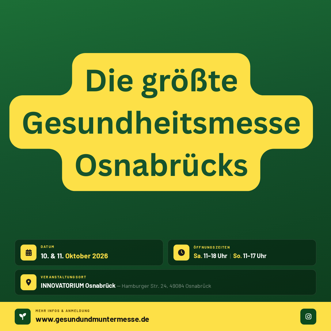 Motiv – Die größte Gesundheitsmesse Osnabrücks